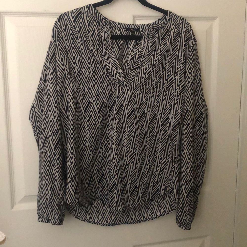 Chevron Milano blouse